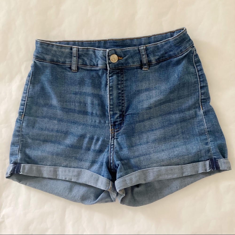 Divided by H&M Denim High Waisted Shorts